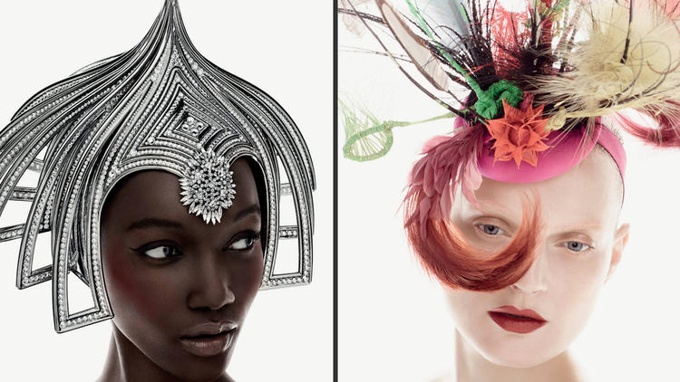 MAC cosmetics and Philip Treacy unleash their sensational headpieces and hats Zero Gravity Blog